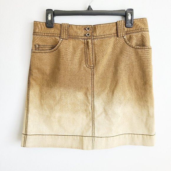 W by Worth Dresses & Skirts - W BY WORTH ombre denim mini skirt